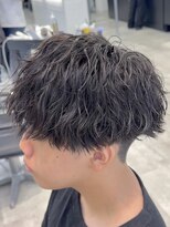 オーバル ジングウマエ(OVARL jingumae)&nbsp;縦落ちツイストスパイラルラウンドマッシュ