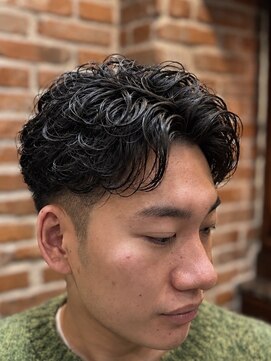 ヘアモードキクチ 日本橋室町店 メンズパーマ　メンズショート　日本橋　理容室　barber