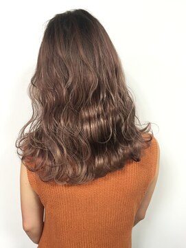 ラ キング(LA KING) 【LA King】balayage×pink beige