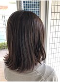 ハイライト×外ハネミディアム♪