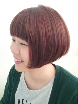 ヘアーデザイン ムーンエル(hair design moon L)の写真/印象ががらっと変わる前髪・サイドのカットにこだわり☆あなたの魅力が惹き立つようにカウンセリング♪