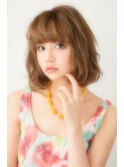 FORTE表参道店：ゆるふわカールが可愛いコットンボブ
