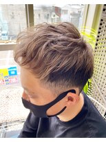 ガルボ ヘアー(garbo hair) #メンズカット#メンズヘア#刈り上げ#メンズショート#高知