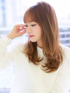 ラフィス ヘアーフラム 難波戎橋2号店(La fith hair flamme) 【La fith】大人可愛いセミロングヘア