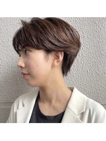 エストアール フクオカ 福岡博多店(est-r. Fukuoka)&nbsp;マッシュ/ハンサムショート/ショートヘア/博多