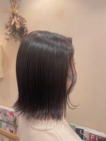 ハイル(Heil)&nbsp;【Heil】 前下がり/ぱっつん/外ハネ/グレージュ/大人かわいい