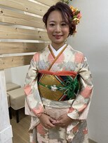 ロカット サロン(Roquat Salon) 成人式ロングアップアレンジ【立川/立川南/八王子/ヘアセット】