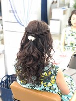 ラエラ 五反田店(laera)&nbsp;ハーフアップアレンジ