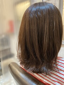 シンミシエル 京都北野白梅町(shinmiciel) 30代/40代/50代/60代/外ハネミディアムスタイル