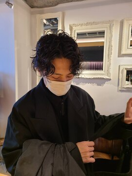 ブロック ジャポン(bloc japon) 前下がりパーマショート