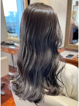 ビーハイブ 一番町店 アヴェダ(BEHIVE) ブリーチなし　ココアグレージュ