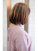 【白髪に悩む方】表面のみブリーチ　ミルクティブラウン