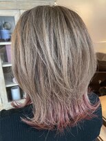 ハンナ ヘアースパ(Hanna hair spa)&nbsp;ボブ/グレージュ/大人女性/レイヤー/ショート[北千住]