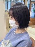 【Ｎｅｏｌｉｖｅｋｕｔａ町田店】切りっぱなしボブ