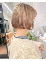 ナル(nalu.)&nbsp;ベージュカラー / ミルクティーベージュ / ボブ