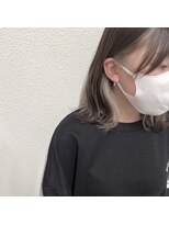 ヘアーアンドメイク シーク 吉祥寺(HAIR&MAKE SeeK) 【seek吉祥寺】『インナーカラー』×『ホワイトカラー』