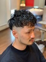 インフィニィト ネオ(INFINITO NEO) 前下がりパーマ×2ブロック