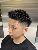 フランクスバーバーザスタンド(Frank’s barber the stand)&nbsp;スペインカール/スパイキーショート/フェザーパーマ/飯田橋F