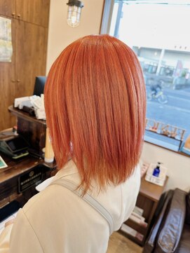 シロ ヘア(Shiro.) Orange
