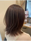 ミディアムレイヤー［くびれミディアム/レイヤーカット］長野