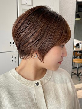 プルーヴ 秋葉原(prove) 30代40代大人女性/前髪ありショートボブ/ショートヘア/髪質改善