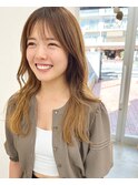 フェイスレイヤー 顔まわりカット