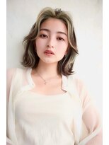 グランアージュ 柏西口店(grandage)&nbsp;大人可愛い20代30代40代前下がりひし形小顔ボブ外はねミディ　柏