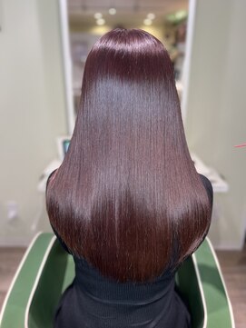 エムスリーディー アルル 赤坂店(M3D alulu) 髪質改善/艶感たっぷりピンク/20代30代40代/銀座/銀座一丁目