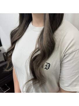 プルエクステのお店ネクスト(NEXT) #プルエクステ #黒髪 #インナーカラーエクステ #GLAY #BEIGE