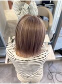 ペールベージュくすみベージュメルティーカラーマロンベージュ
