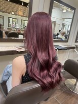 ヘアーアンドメイク ビス(HAIR&MAKE bis)&nbsp;ラベンダーピンク【西尾瑠華】