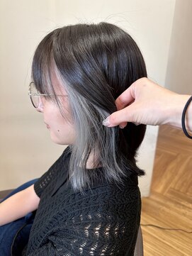 ルシードスタイル バレッタ(LUCIDO STYLE BARRETTA) インナーカラー シルバー