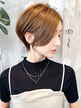 ロビー 表参道(ROBBY) ショートヘア/ハンサムショート/前髪長め/30代40代50代/表参道