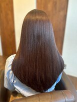 シェール(cher)&nbsp;髪質改善/透明感カラー/艶髪ストレート【cher西宮北口：MAYA】