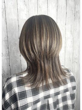 ビューティドレッセヤマノ 池袋パルコ(Beauty Dresse YAMANO) マッシュウルフ/ウルフ/白髪ぼかし/ハイライト/30代40代50代