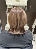 アヴァンスクロス あべのルシアス店(AVANCE.CROSS)&nbsp;レイヤー×バイオレットベージュ