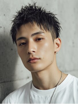 ルービック なかもず(Rubik's) 【束感×クール】無造作ショートスパイキー