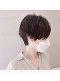 ショートのゆるパーマ/フェザーパーマ/ワンカール
