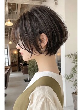 リアン アオヤマ(Liun Aoyama) ニュアンス大人丸みショート