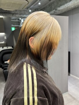 ロテ 名古屋 名駅店(Lote.) ミディアムヘア/デザインカラー/フェイスフレーミング/名古屋