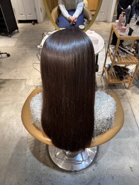 ロンド シャルム 吉祥寺(Lond charme) オリーブグレー/ボブ/顔周り/小顔/レイヤー/髪質改善/縮毛矯正