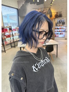 ユナイテッドビューティー 金沢(UNITED BEAUTY) 青、似合わせカット