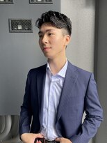 ブロック ジャポン(bloc japon)&nbsp;ニュアンスパーマ　毛流れパーマ　メンズパーマ/池田佑輔