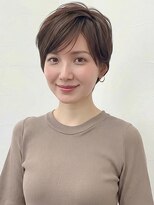 カバーヘア ブリス 戸田公園西口店(COVER HAIR bliss) ミルクティーベージュ大人美人クールショートA12戸田公園30代