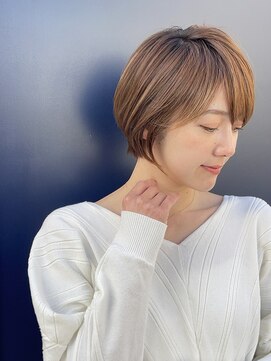 アン たまプラーザ(un) ショートボブ髪型30代40代50代前髪あり前髪無し 射場