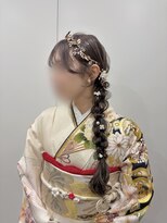 プティクローシェ バイ クオーレ(petite cloche by CUORE) サイド編みおろし