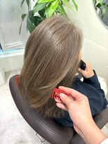 ジービージー(GBG) くびれショートボブ40代50代グレイカラー白髪染め白髪ぼかし