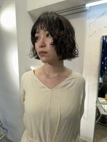 アンダーカレント(undercurrent)&nbsp;パーマ/ボブパーマ/ゆるパーマ癖毛風パーマ顔まわりレイヤーボブ