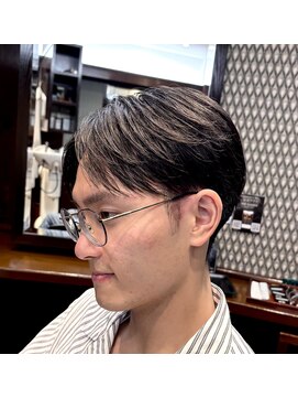 ザバーバー 渋谷(THE BARBER) ナチュラルセンターパート