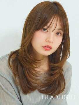 アーサス ヘアー サローネ 五井店(Ursus hair salone by HEADLIGHT) 大人くびれハッシュカットミディアムレイヤー小顔似合わせ韓国